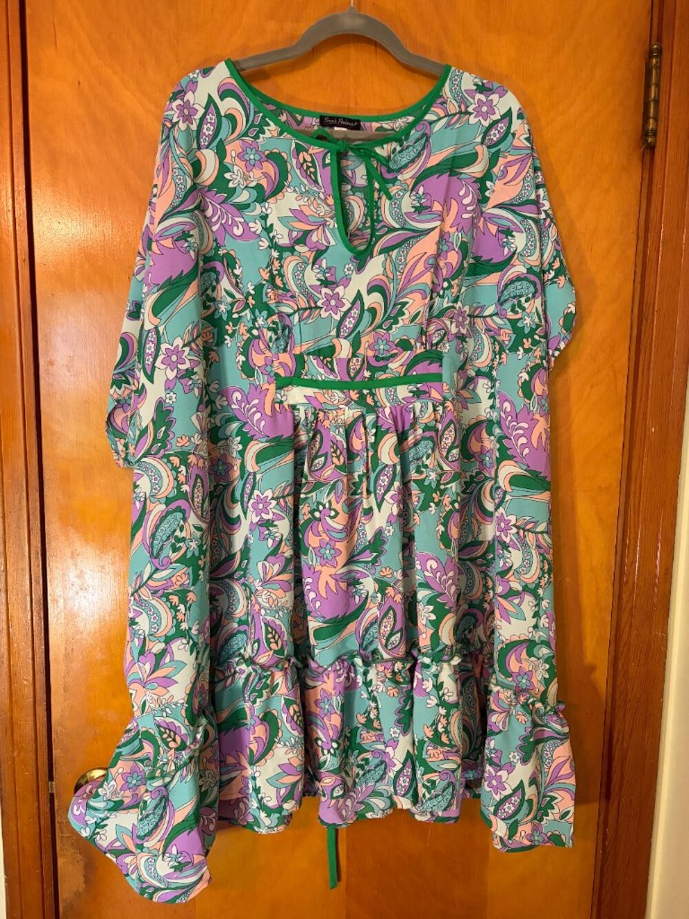 Unique Vintage Smak Parlour Collection Cover Up/Babydoll dress OS